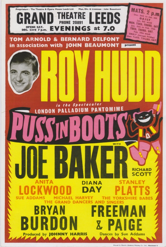 Hudd, Roy - Grand Theatre, Leeds, 23 December, 19-- (2)